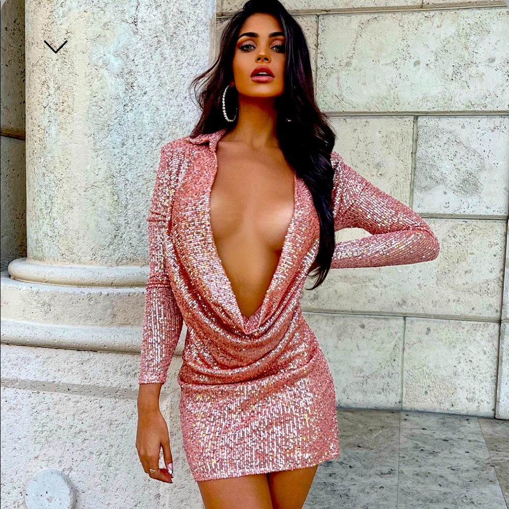 Money Spender Sequin Dress